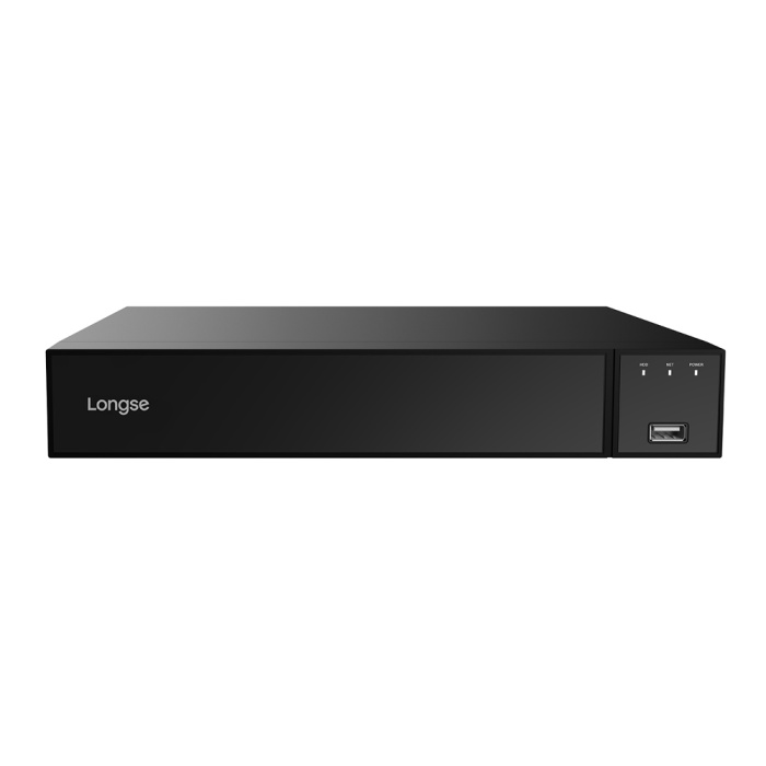 LONGSE NVR καταγραφικό NVR3116C1P8, 4K, H.265/H.264, 8 PoE κανάλια