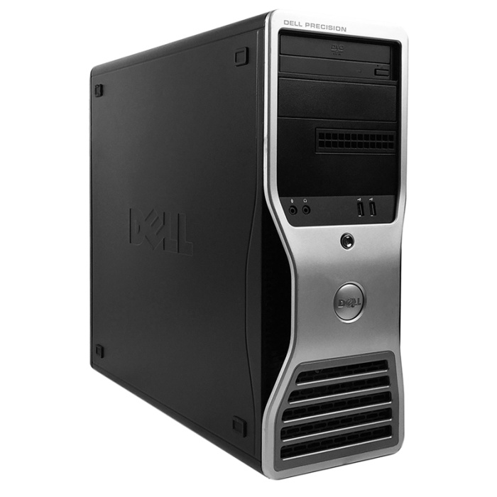 DELL Workstation Precision T5500, Refurbished Grade A Repainted, X5550, 8GB, 500GB, DVD, FX 3800, FreeDOS