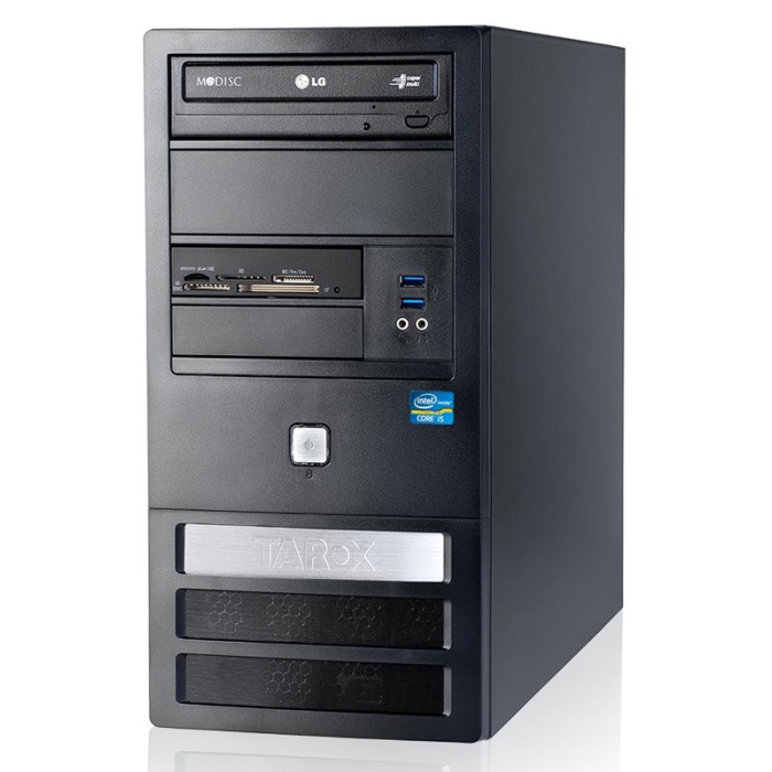 TAROX PC MT, Refurbished Grade A Repainted, E5700, 2GB, 320GB, DVD, FreeDOS