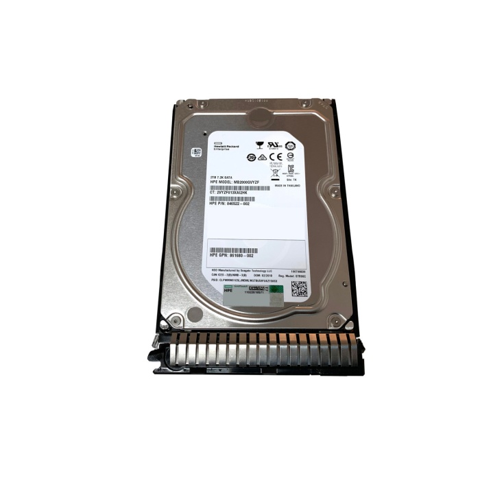 Hdd Sata 2tb Hp 7.2k 6g 3.5'' New