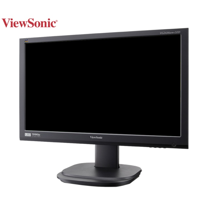 Monitor 24" Led Viewsonic Vg2436wm Bl Wide Mu Ga