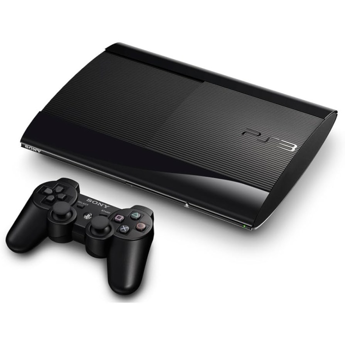 Sony PlayStation 3 Super Slim 12GB Black Refurbished Grade A - Χωρίς Χειριστήριο