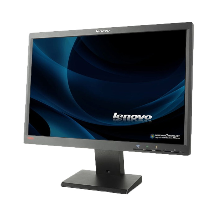 Used (A-) Monitor L2250p TFT/Lenovo /22"/1680x1050/Wide/Black/Grade A-/D-SUB & DVI-D