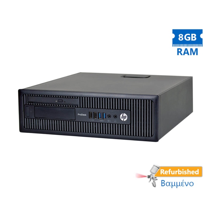 HP 400G1 SFF i3-4150/8GB DDR3/500GB/DVD/8P Grade A+ Refurbished PC