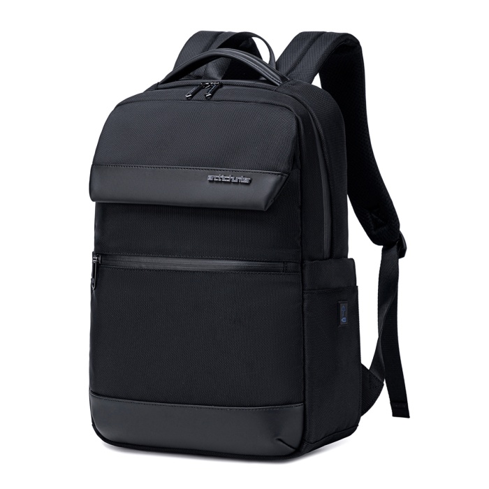 ARCTIC HUNTER τσάντα πλάτης B00671 με θήκη laptop 15.6", 16L, μαύρη