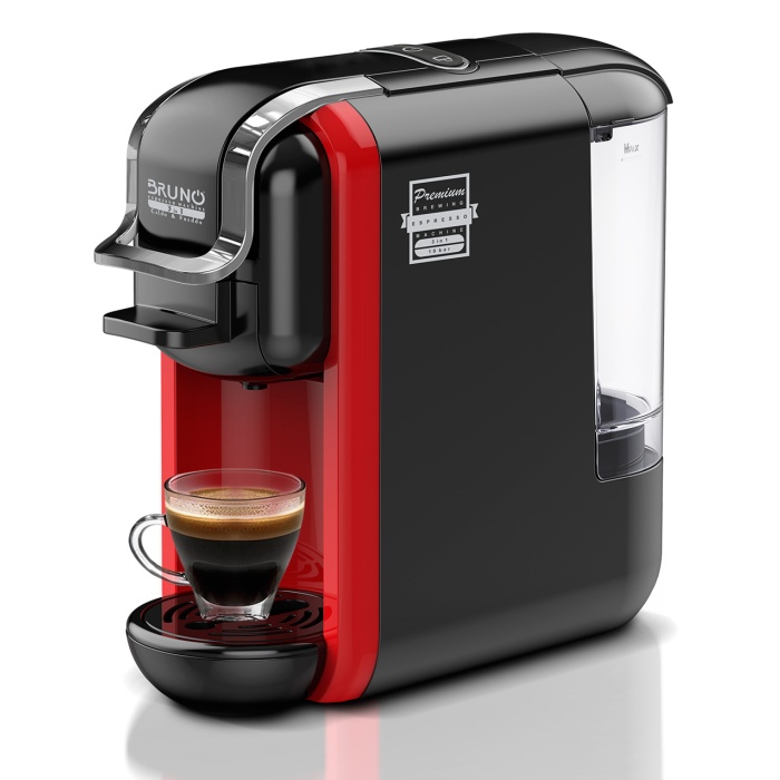 BRUNO Καφετιέρα espresso 3 σε 1 Hot & Cold BRN-0214, 1450W, 19 bar, μαύρη