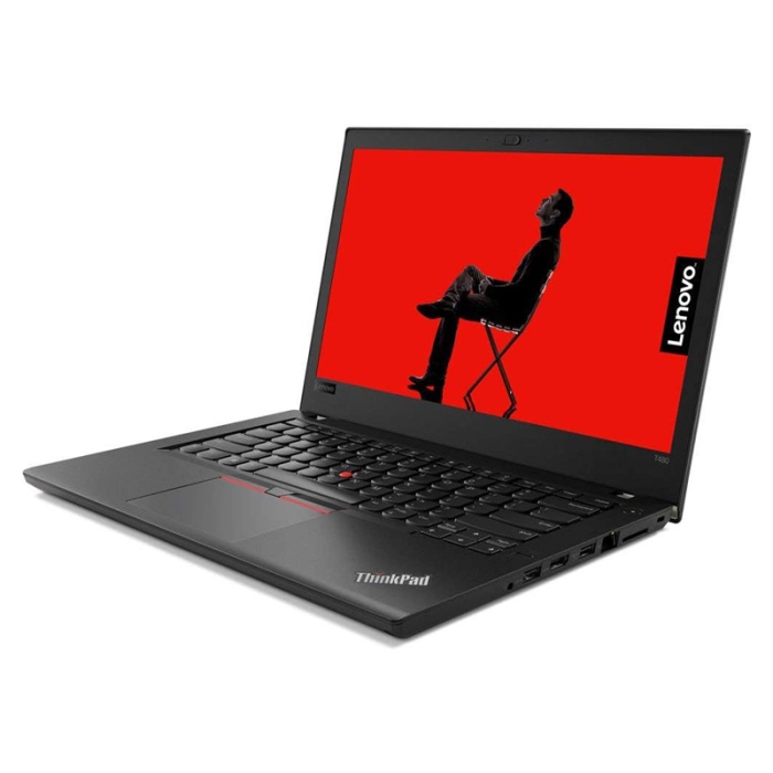 LENOVO Laptop ThinkPad T480, Grade C, i5-8350U, 8/256GB M.2, 14", Cam, Intel UHD Graphics 620, FreeDOS