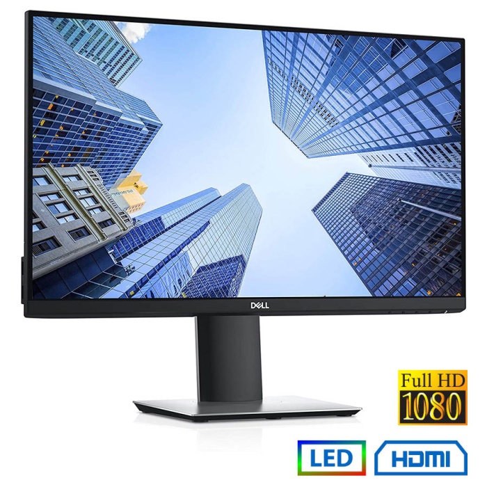 Used Monitor P2419H LED/Dell/24``FHD/1920x1080/Wide/Black/D-SUB & DP & HDMI & USB Hub