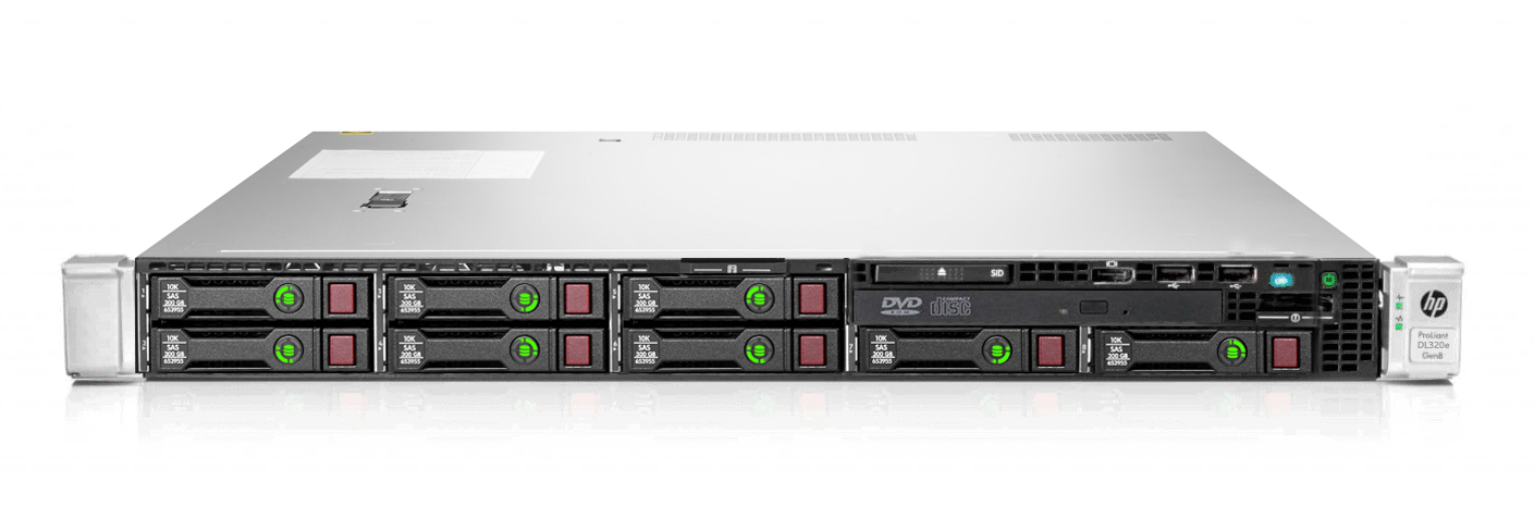 Server G9 Server HP DL360 G9 8SFF (2xE5-2680v3, 64GB RAM, 3x600GB HDD SAS, P440ar ...